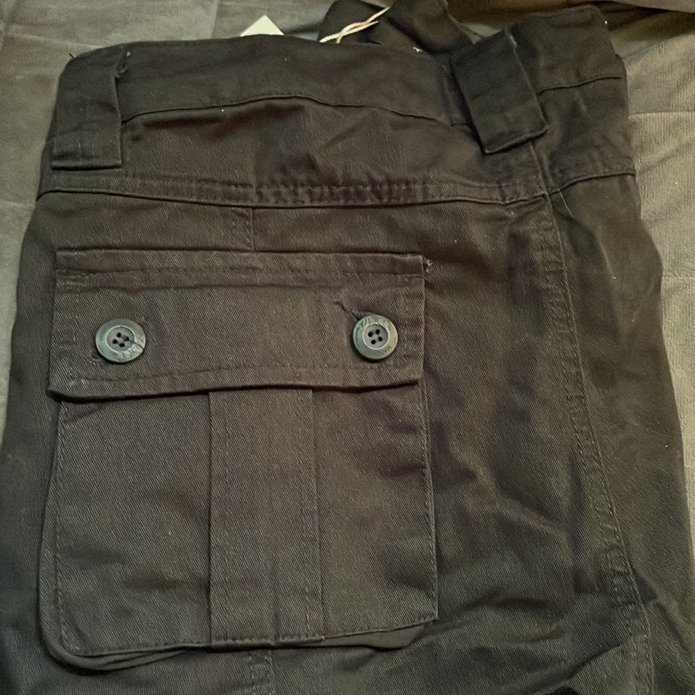 NWT Matchstick Black Cargo Pants Mens XXL/36 - Picture 4 of 9